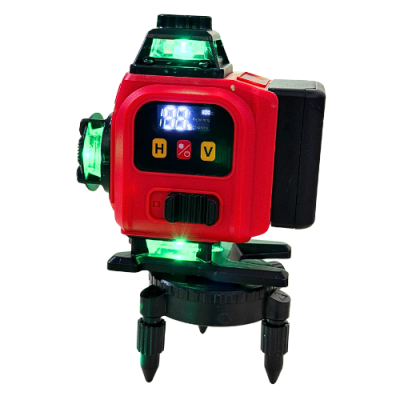 เลเซอร์วัดระดับ แสงสีเขียว 16 เส้น OKURA LASER 4D-16