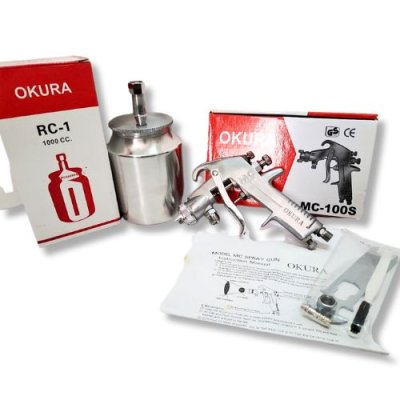 กาพ่นสีกระป๋องล่าง 2.0 mm OKURA รุ่น MC 100S