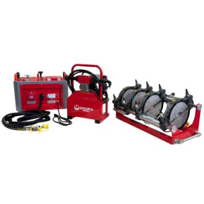 เครื่องเชื่อมท่อ PE OKURA รุ่น OK-220PEW