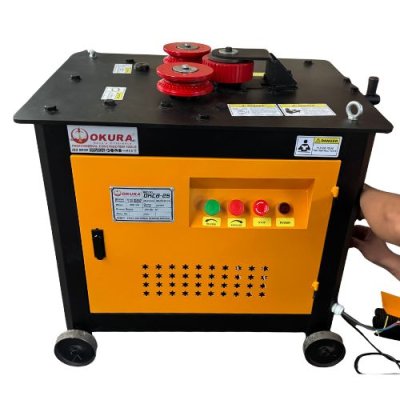 เครื่องดัดเหล็กไฟฟ้า ดัดโค้งกลม OKURA รุ่น OKCB-25