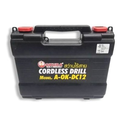 สว่านไร้สาย ขนาด 3/8นิ้ว OKURA รุ่น OK-DC12