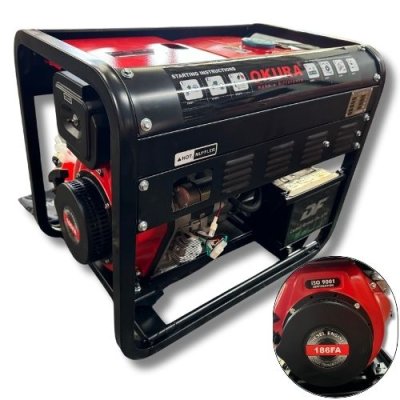 เครื่องปั่นไฟฟ้า  OKURA รุ่น : OK-EG6500WE