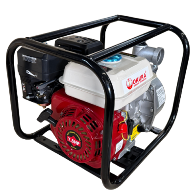  ปั๊มน้ำ 2 นิ้ว พร้อมเครื่องยนต์ OKURA รุ่น OK-GEP02