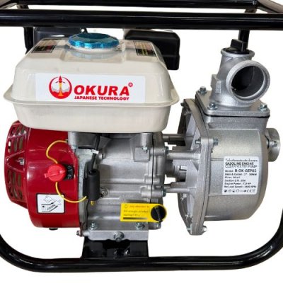 ปั๊มน้ำ 2 นิ้ว พร้อมเครื่องยนต์ OKURA รุ่น OK-GEP02
