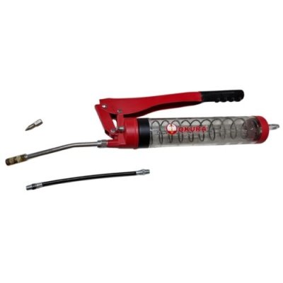 กระบอกอัดจารบี ตัวหนอน สองลูกสูบ OKURA รุ่น OK-GP620L