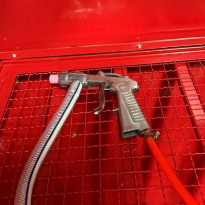 ตู้พ่นทราย ฝาหน้า ขนาด 220L OKURA รุ่น OK-SBC220F