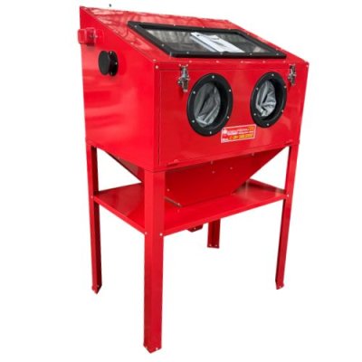 ตู้พ่นทราย ฝาหน้า ขนาด 220L OKURA รุ่น OK-SBC220F