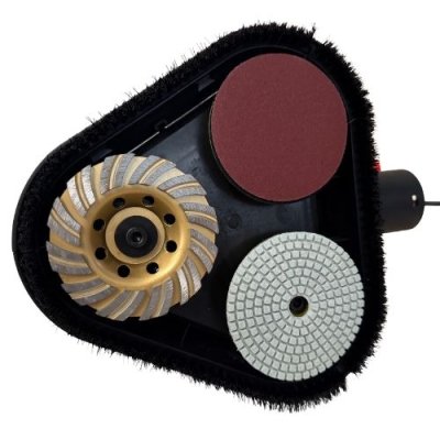 เครื่องขัดหินขัด 4 ” 3 หัว OKURA รุ่น OK-SPM403