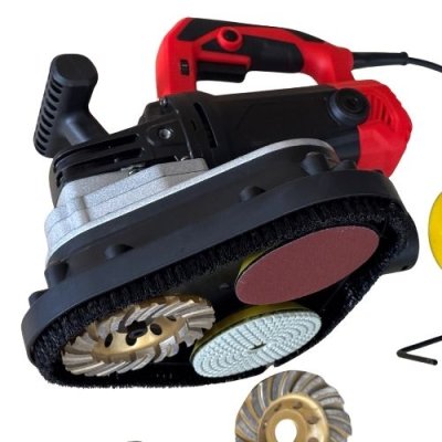 เครื่องขัดหินขัด 4 ” 3 หัว OKURA รุ่น OK-SPM403