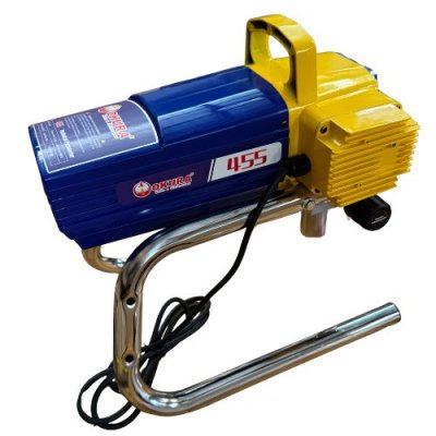 ปั๊มพ่นสีแอร์เลส ไม่ใช้ลม OKURA รุ่น 455