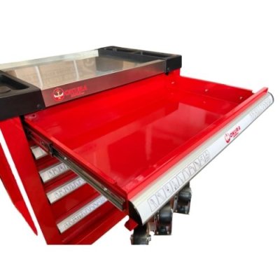 ตู้เครื่องมือ 5 ชั้น สีแดง  OKURA รุ่น OK-X5TS