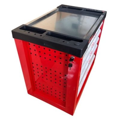 ตู้เครื่องมือ 5 ชั้น สีแดง  OKURA รุ่น OK-X5TS