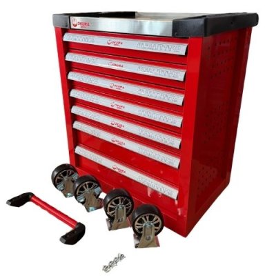 ตู้เครื่องมือ 7 ชั้น สีแดง OKURA รุ่น OK-X7TS