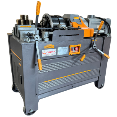 เครื่องกลึงกลม - รีดเกลียวเหล็กเส้น 16 - 40 MM OKURA รุ่น RT-40M