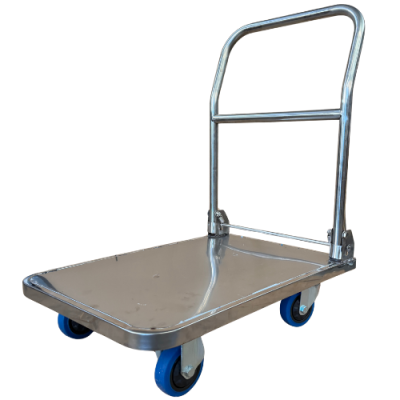 รถเข็นสแตนเลส พับได้ OKURA รุ่น SC300