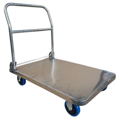 รถเข็นสแตนเลส พับได้ OKURA รุ่น SC500