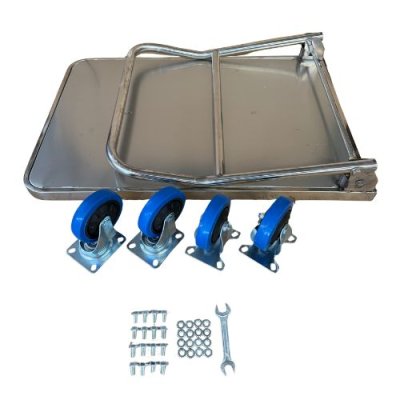 รถเข็นสแตนเลส พับได้ OKURA รุ่น SC500