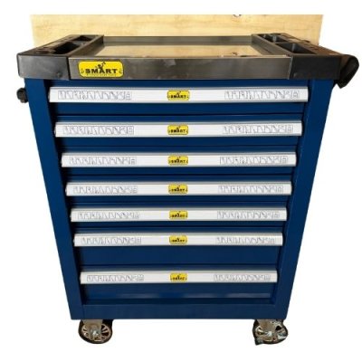 ตู้เครื่องมือ 7 ชั้น สีน้ำเงิน SMART รุ่น SM-X7TS
