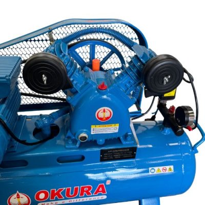 ปั๊มลม หัวปั๊ม 1/2 Hp OKURA รุ่น V-0.17/8