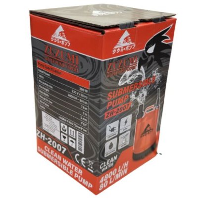 ปุั๊มจุ่มอเนกประสงค์ ZUZUMI รุ่น ZH-2007(OR)