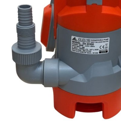 ปุั๊มจุ่มอเนกประสงค์มีลูกลอย ZUZUMI รุ่น ZH-D300