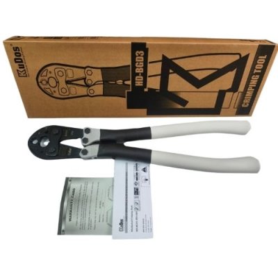 คีมย้ำคอนเนคเตอร์ คีมย้ำสายไฟ KUDOS รุ่น HD-BGD3