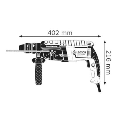 สว่านโรตารี่ 3 ระบบ 820 วัตต์ BOSCH รุ่น GBH2-28DFV
