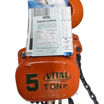 รอกโซ่มือสาว ขนาด 5 ตัน Vital  รุ่น : VP5-50