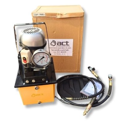 ไฮดรอลิคปั๊มไฟฟ้า 1HP/220V (หัวคู่)  ACT รุ่น ACT-630PE