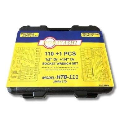 ชุดบล็อก 111 ตัวชุด งานหนัก รุ่น HTB-111 JAP AN STD