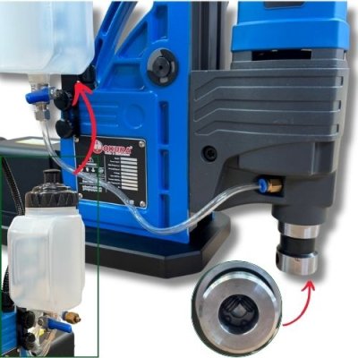 แท่นสว่านฐานสูญญากาศ  OKURA รุ่น OK-50V