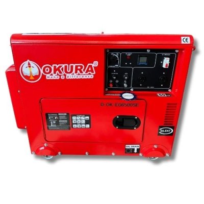 เครื่องปั่นไฟฟ้า OKURA รุ่น : OK-EG6500SE