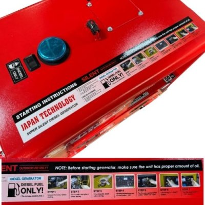 เครื่องปั่นไฟฟ้า OKURA รุ่น : OK-EG6500WSE