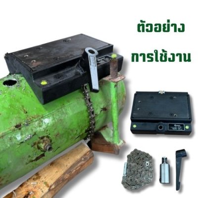 ฐานจับท่อกลม   สําหรับวางแท่นสว่านขาแม่เหล็ก แบรนด์ OKURA รุ่น OK-TH250