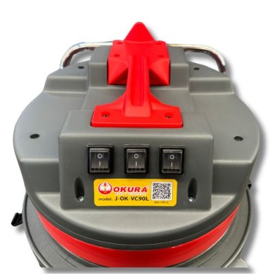 เครื่องดูดฝุ่น 90 ลิตร OKURA รุ่น OK-VC90L