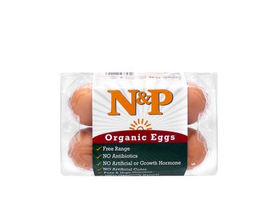 4 Organic Eggs