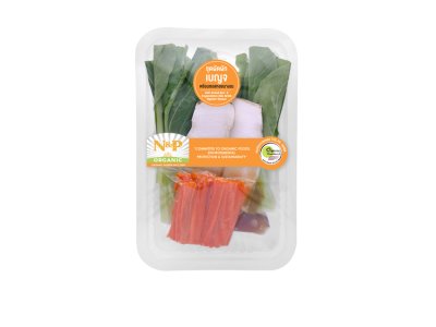 Stir fried set: 5 vegetables mix with oyster sauce