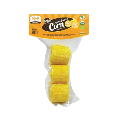 ORGANIC STEAM CORN 200g.