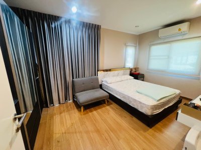 ขายบ้านเดี่ยว 2 ชั้น พร้อมอยู่ ทำเลดี ในโครงการภัสสร วงแหวนบางนา