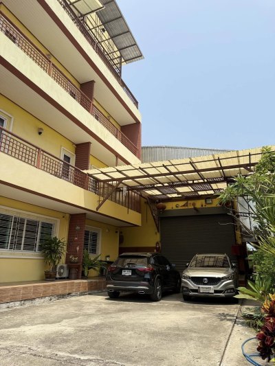 (ด่วน)ขายออฟฟิศพร้อมโกดัง ทำเลศักยภาพ ซอยมิสทีน ถนนราษฎร์พัฒนา #รามคำแหง #มีนบุรี