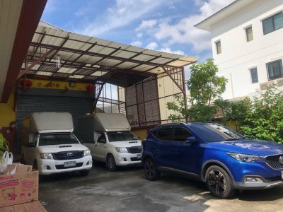 (ด่วน)ขายออฟฟิศพร้อมโกดัง ทำเลศักยภาพ ซอยมิสทีน ถนนราษฎร์พัฒนา #รามคำแหง #มีนบุรี