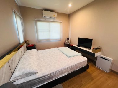 ขายบ้านเดี่ยว 2 ชั้น พร้อมอยู่ ทำเลดี ในโครงการภัสสร วงแหวนบางนา