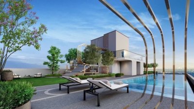 ขายดาวน์คอนโด Origin Place เพชรเกษม ห้องมุม Simplex เพดานสูง อยู่สบาย เลี้ยงสัตว์ได้!