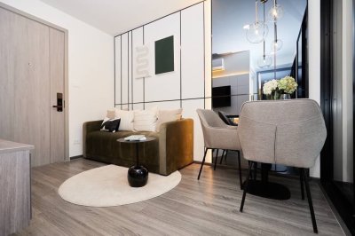 ขายดาวน์คอนโด Origin Place เพชรเกษม ห้องมุม Simplex เพดานสูง อยู่สบาย เลี้ยงสัตว์ได้!