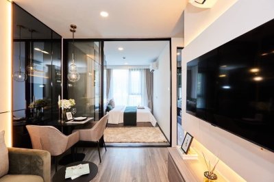 ขายดาวน์คอนโด Origin Place เพชรเกษม ห้องมุม Simplex เพดานสูง อยู่สบาย เลี้ยงสัตว์ได้!