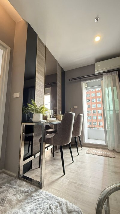 ขายคอนโดพลัมคอนโด รามคำแหง สเตชั่น แต่งครบ ใกล้ Airport Link รามคำแหง เพียง 250 เมตร