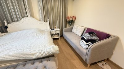 ขายดาวน์คอนโด Origin Place เพชรเกษม ห้องมุม Simplex เพดานสูง อยู่สบาย เลี้ยงสัตว์ได้!