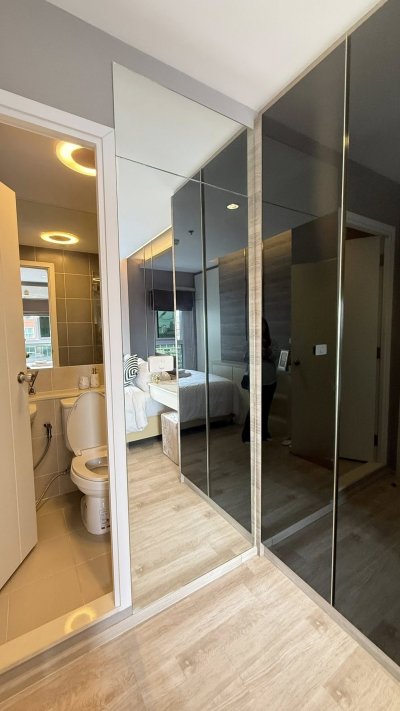 ขายคอนโดพลัมคอนโด รามคำแหง สเตชั่น แต่งครบ ใกล้ Airport Link รามคำแหง เพียง 250 เมตร