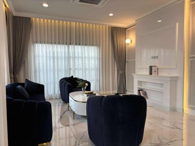 (เช่า) บ้านเดี่ยวสุดหรู โครงการ เศรษฐสิริ บางนา สุวรรณภูมิ