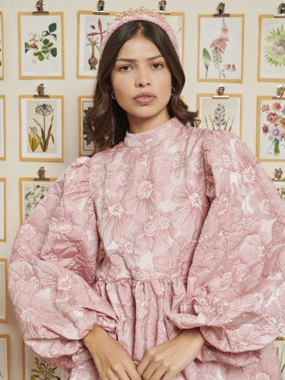 Collectors Jacquard Mini Dress